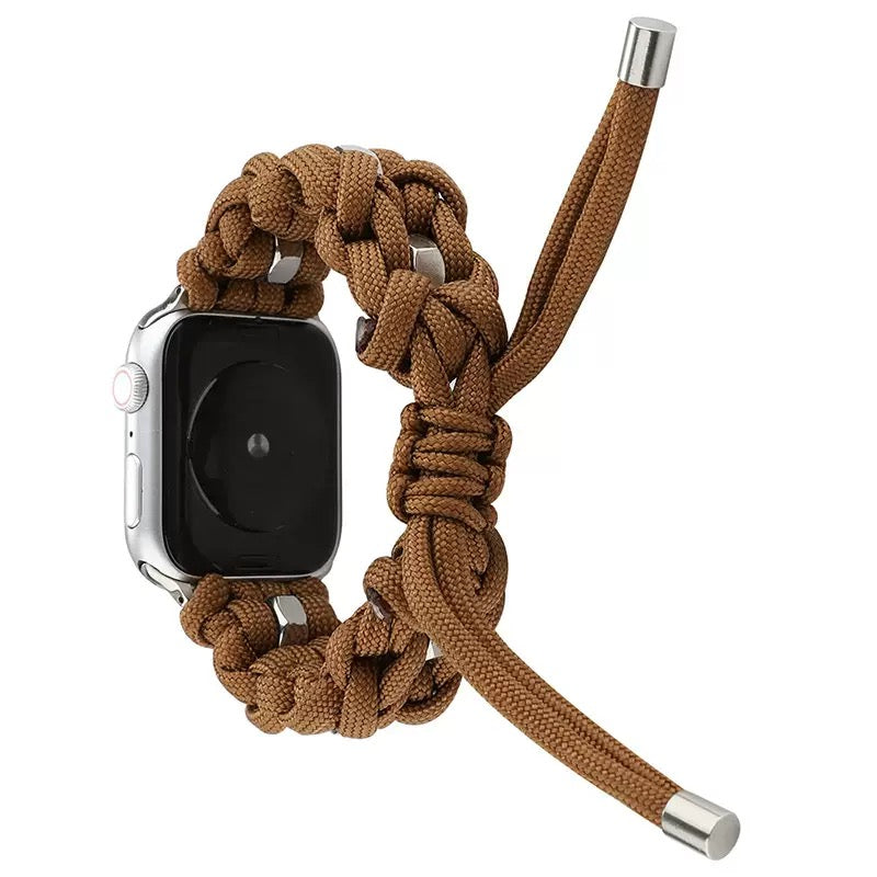Braided Nylon Fabric Watch Band