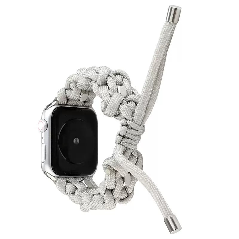 Braided Nylon Fabric Watch Band