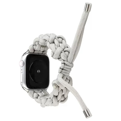 Braided Nylon Fabric Watch Band